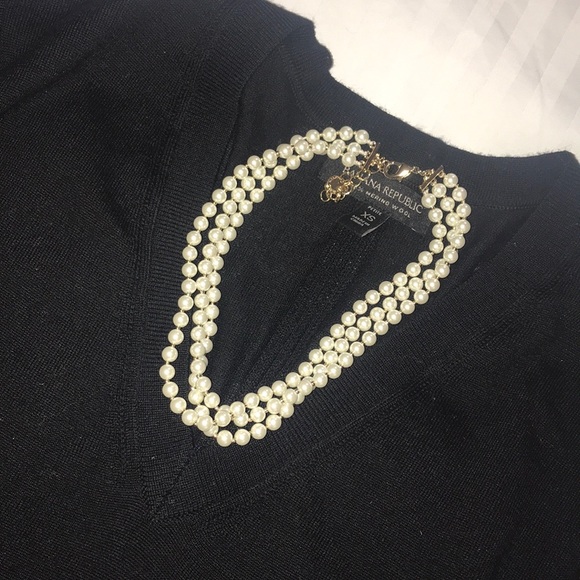 Charter Club Jewelry - Triple Strand Faux Pearl Necklace
